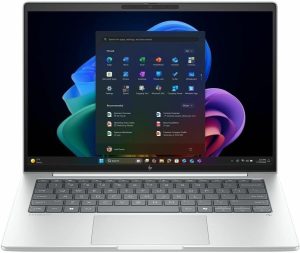 HP EliteBook 8 G1i 14" Touchscreen Notebook - WUXGA - Intel Core Ultra 7 258V - 32 GB - 512 GB SSD - English Keyboard - Glacier Silver Aluminum
