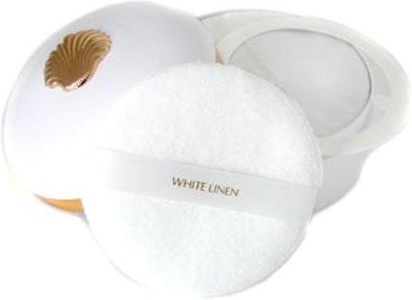 ⁦Estee Lauder White Linen Body Powder, 100g, Absorbs Moisture & Prevents Chafing⁩ - الصورة ⁦2⁩