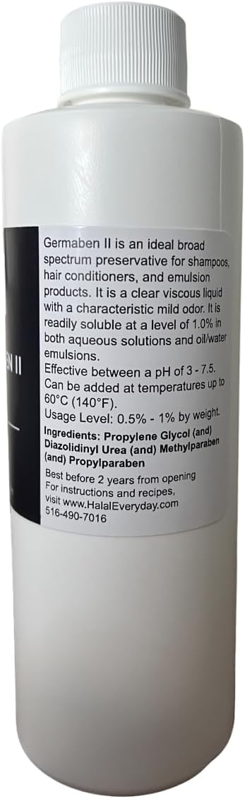The Chemistry Store Germaben II (16oz) - Ideal Preservative for Hair Care & Emulsions - Broad Spectrum Protection - 16 oz 2 The Chemistry Store Germaben II (16oz) - Ideal Preservative for Hair Care & Emulsions - Broad Spectrum Protection - 16 oz - الصورة 2
