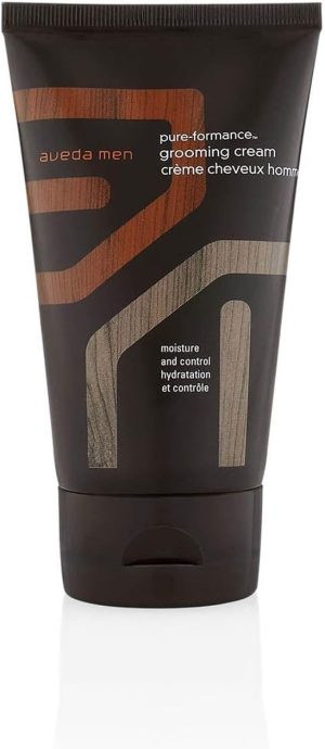 Aveda Men Pure-Formance Grooming Cream | Medium Hold | Adds Moisture and Shine, 4.2 Fl Oz