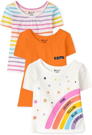 KYDA KIDS Antibacterial Girl's Cotton Tshirt