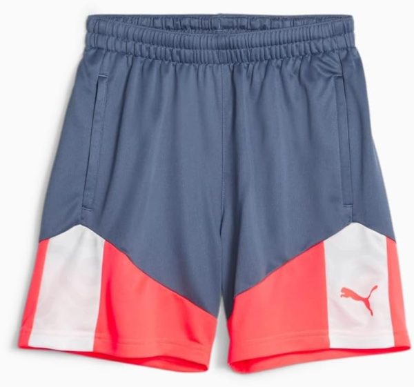 ⁦Puma boys individualCUP Jersey Jr Knitted Shorts⁩ - الصورة ⁦5⁩