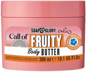 Exclusive New Soap & Glory Call of Fruity No Woman No Dry Hydrating Body Butter 300ml