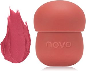 L&Wen NOVO Matte Liquid Lipstick, Long-Lasting Waterproof Lip Gloss, Non-Stick Cup with Easy Application, Lightweight Moisturizing Lip Stain for Women, Velvet Texture Lip Tint - Color 558