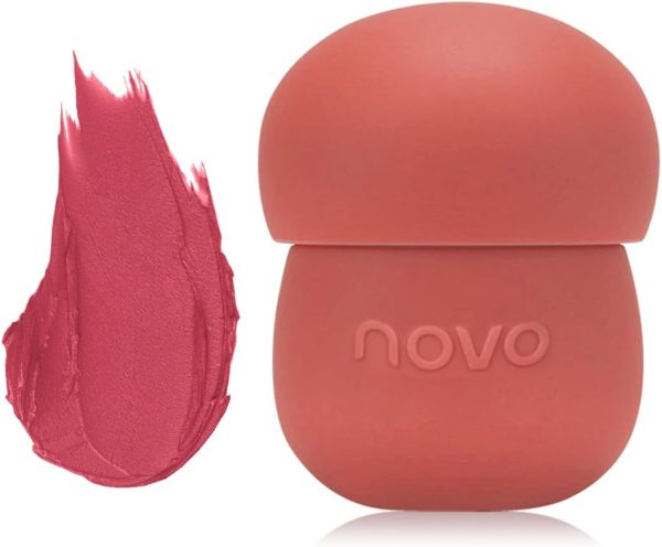 L&Wen NOVO Matte Liquid Lipstick, Long-Lasting Waterproof Lip Gloss, Non-Stick Cup with Easy Application, Lightweight Moisturizing Lip Stain for Women, Velvet Texture Lip Tint - Color 558