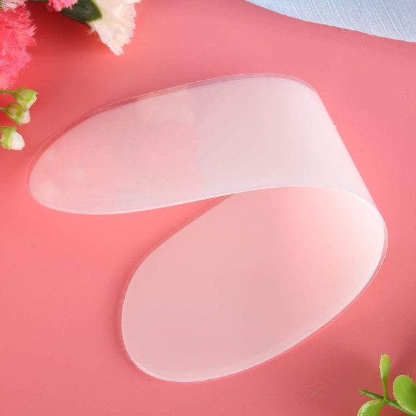 ⁦NALACAL 2PCS Wrinkle Pads, Reusable Silicone Neck Wrinkle Pad, Face Lift Stickers, Anti Wrinkle Patch for Neck Lines Removal Skin Care Anti-Wrinkle Anti-AgeingTreatment Eliminate Prevent Neck Wrinkles⁩ - الصورة ⁦3⁩