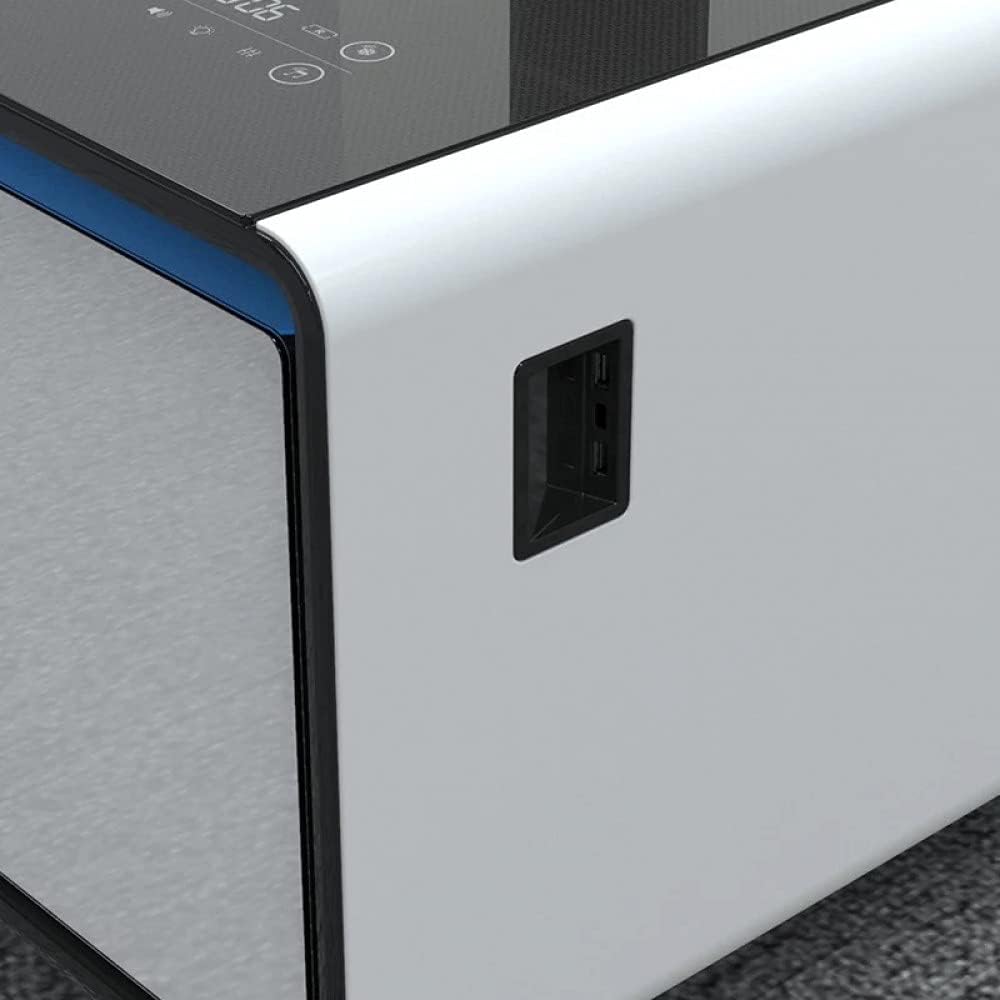 Smart Cabinet with Compact Refrigerator (130L, White) 8 Smart Cabinet with Compact Refrigerator (130L, White) - الصورة 8