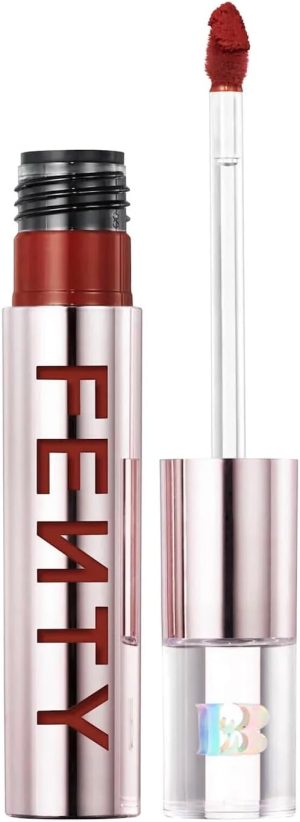Fenty Beauty Icon Velvet Liquid Lipstick - 10 Fiyaproof (Maple Red)