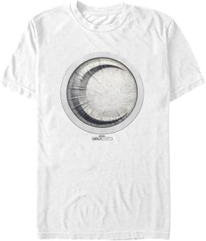 Marvel mens Moon Silver Icon T-Shirt