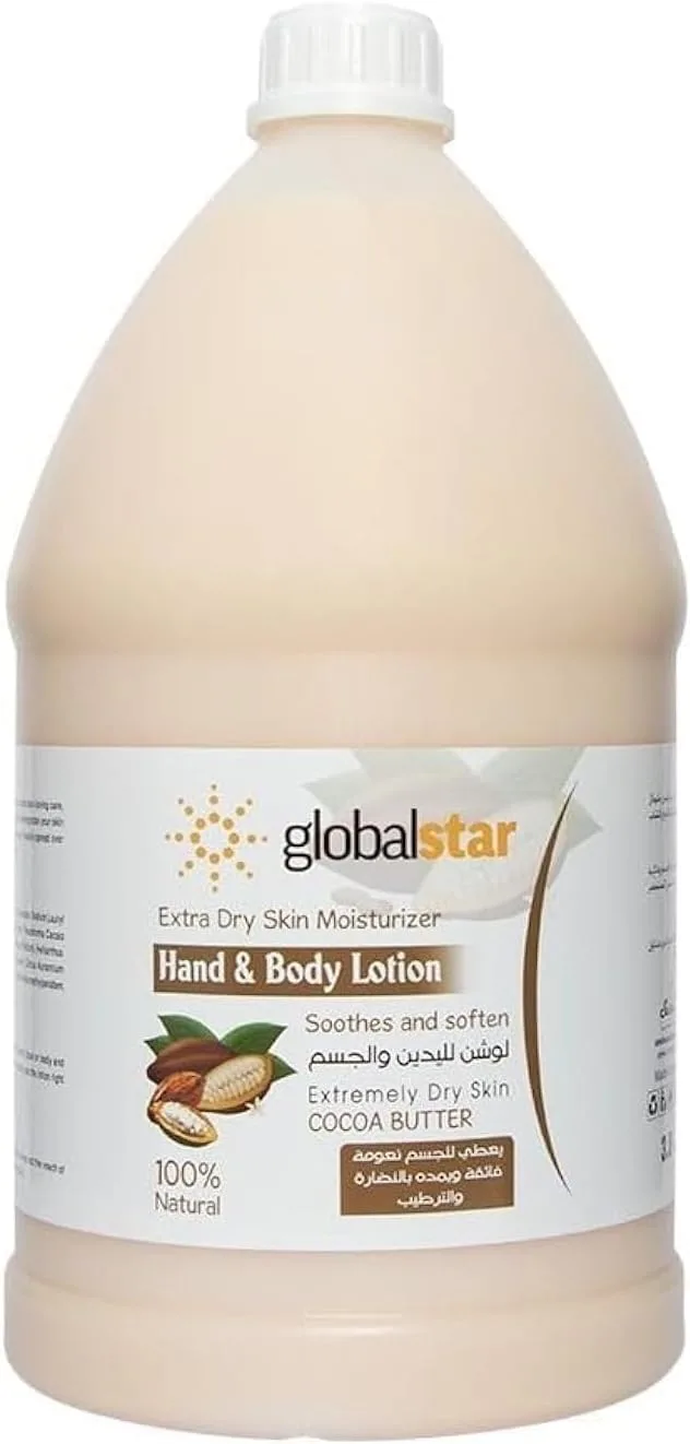 Global Star Cocoa Butter Hand & Body Lotion 3.8L