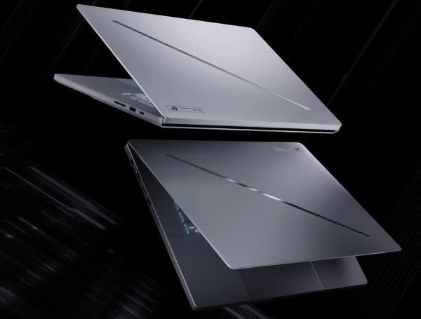 ⁦Asus ROG Zephyrus G16" 2.5K (2560 x 1600) GU605WI-R9321G, AMD Ryzen AI 9 HX370 up to 50TOPS, 12-Core, RTX4070 (8GB GGR6), 32GB RAM DDR5,1TB PCIe NVMe,Backlit Key 1-Zone RGB,ROG Sleeve,Win 11.White⁩ - الصورة ⁦5⁩