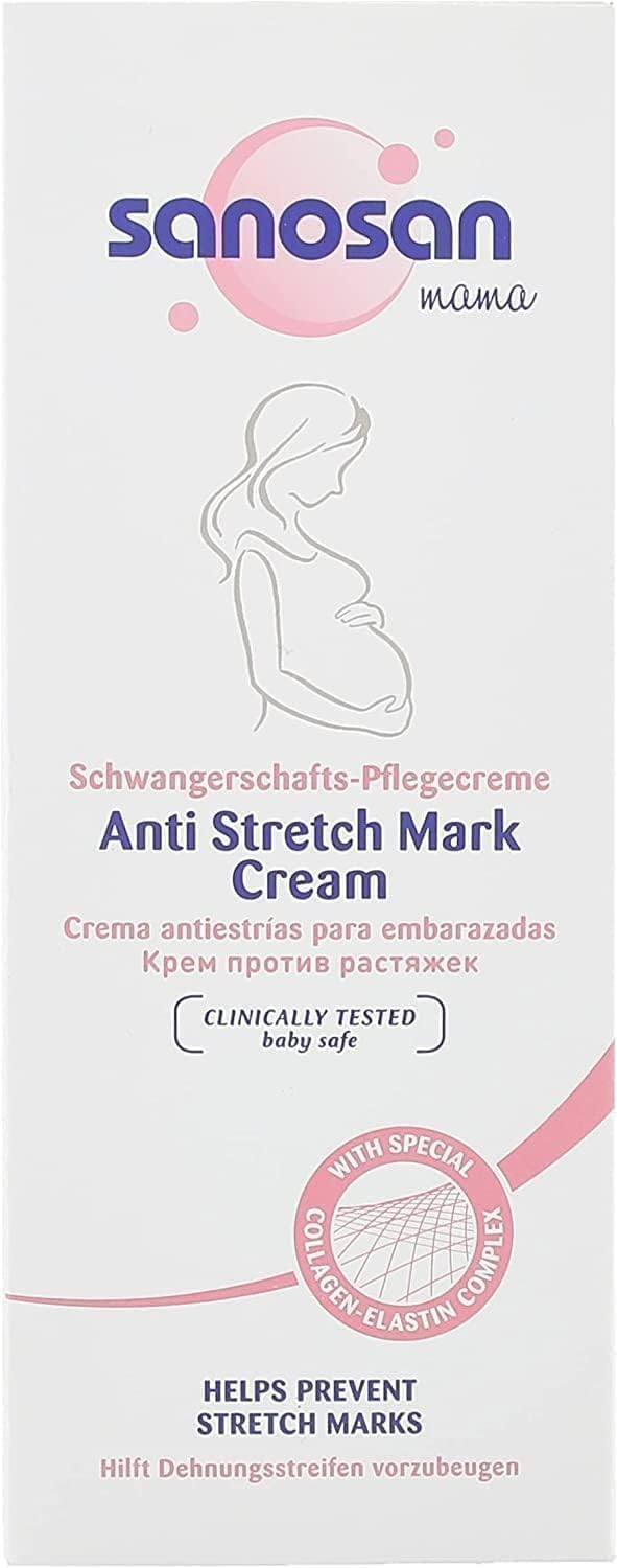 Sanosan Anti Stretch Mark Cream - 200 ml 2 Sanosan Anti Stretch Mark Cream - 200 ml - الصورة 2