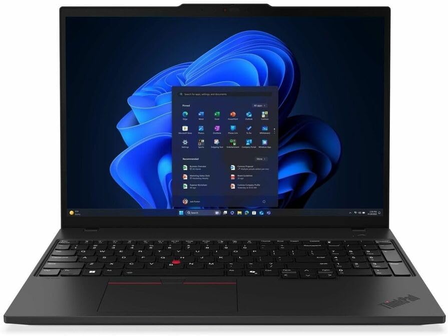 Lenovo ThinkPad T16 Gen 4 21QN0046US 16" Touchscreen Copilot+ PC Notebook - WUXGA - AMD Ryzen AI 7 PRO 350-32 GB - 512 GB SSD - English Keyboard - Black 1 Lenovo ThinkPad T16 Gen 4 21QN0046US 16" Touchscreen Copilot+ PC Notebook - WUXGA - AMD Ryzen AI 7 PRO 350-32 GB - 512 GB SSD - English Keyboard - Black