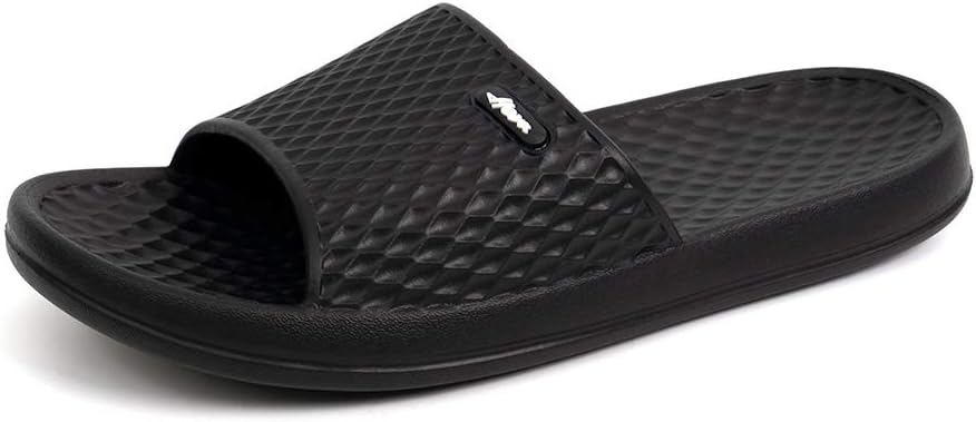 FUNKYMONKEY Womens Bathroom Shower Slippers Indoor Home Beach Non Slip Sandal 1 FUNKYMONKEY Womens Bathroom Shower Slippers Indoor Home Beach Non Slip Sandal