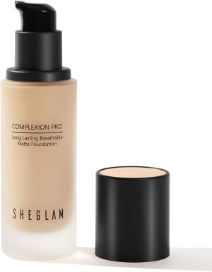 SHEGLAM Complexion Pro Long Lasting Breathable Matte Foundation-Warm Vanilla