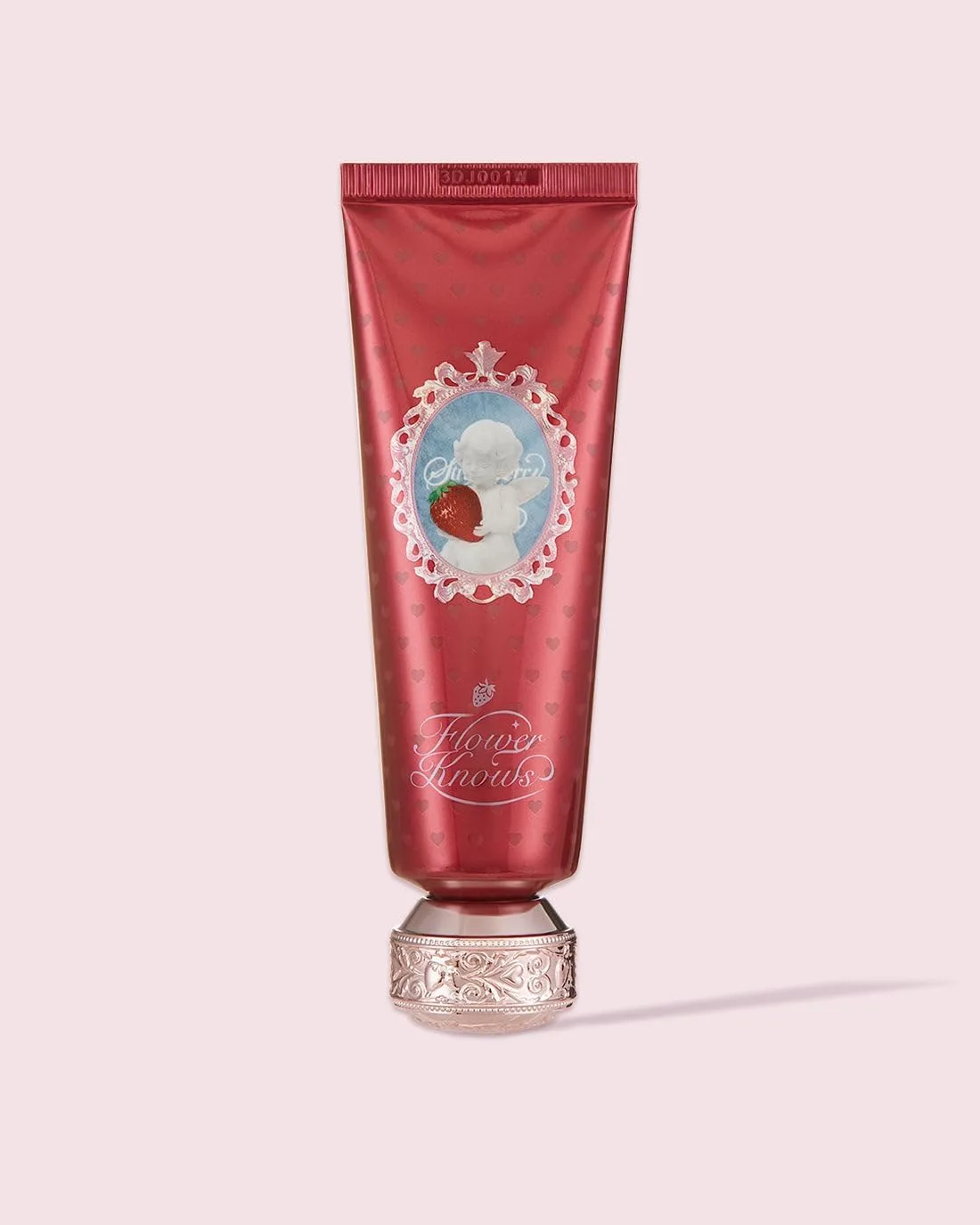 Flower Knows Strawberry Cupid Scented Hand Cream – Intense Hydration & Long-Lasting Fragrance, Nourishing & Calming Formula with Avocado Butter & 4D Hyaluronic Acid (Lychee Bouquet, 50 g)