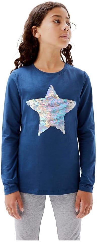 name it Girl's NKFLINSTAR LS TOP NOOS T-Shirt 1 name it Girl's NKFLINSTAR LS TOP NOOS T-Shirt