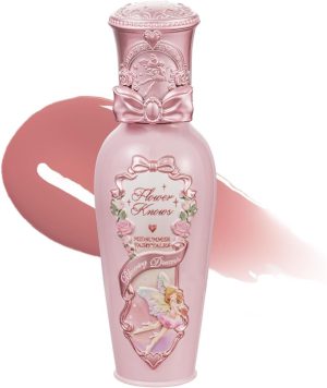Flower Knows Midsummer Fairytales Lip Gloss-Glowy Moisturizing Coating Lip Lacquer-Hydrating Tinted Lip Oil for Girls & Women-Vegan & Cruelty Free - 0.17Fl Oz (G04 To the Moon, 5 ml)