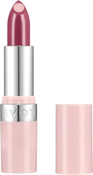 Avon Hydramatic Shine Lipstick with a Hydrating Hyaluronic Core-ROSE BERRY