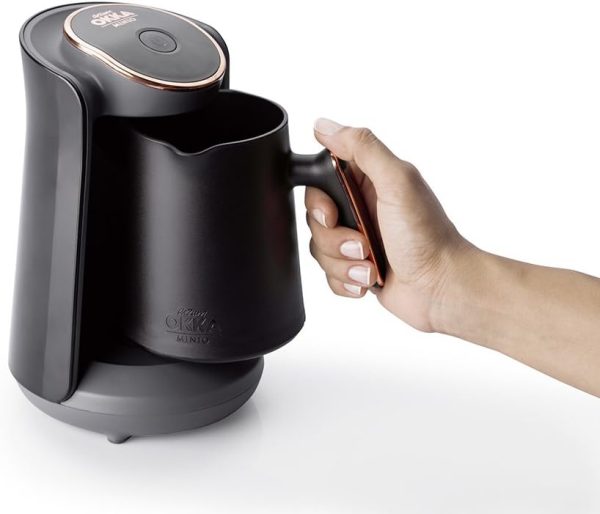 ⁦Arzum Okka Minio Turkish Coffee Machine, Black/Red, Ok004-N, min 2 yrs warranty⁩ - الصورة ⁦9⁩