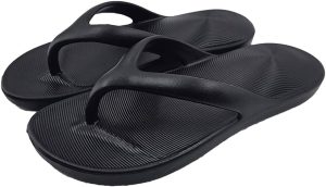AioTio Flip-flops Outdoor EVA Non-slip Beach Shoes Casual Flat Massage Couples Indoor Slippers