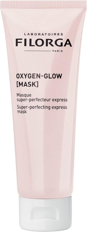 Filorga Oxygen-Glow Express Face Mask, Full Fast Acting Hydrating Skincare Treatment With Hyaluronic Acid and L-Enzyme for Flawless Skin in 10 Minutes, 2.53 fl. oz.
