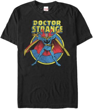 Marvel Big & Tall Classic The DOC Men's Tops Short Sleeve Tee Shirt, Black, 3X-Large
