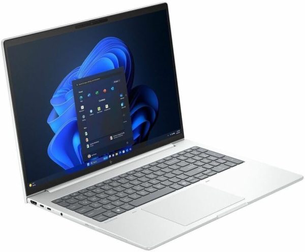 ⁦HP EliteBook 8 G1i 16" Notebook - WUXGA - Intel Core Ultra 7 255U - 32 GB - 1 TB SSD - English Keyboard - Glacier Silver⁩ - الصورة ⁦5⁩