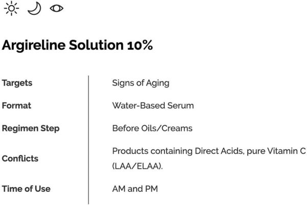 ⁦The Ordinary Argireline Solution 10% (30ml) A Lightweight Serum with 10% Argireline Peptide Complex for Anti Aging⁩ - الصورة ⁦2⁩