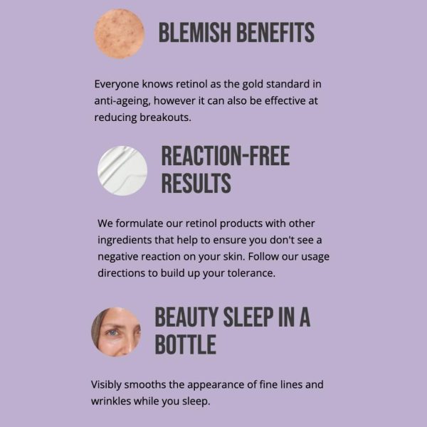 ⁦Nip+Fab Retinol Fix 3% Overnight Cream | Advanced Youth-Boosting Formula for Renewed Skin and Fine Line Reduction | Encapsulated Pure Retinol | Anti-Ageing, Regeneration | Sebum Regulation⁩ - الصورة ⁦3⁩