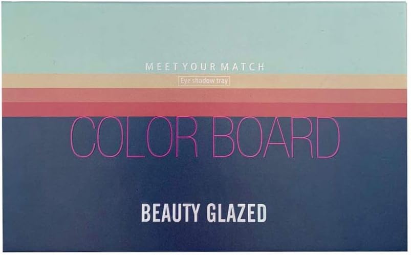 ColorfulLaVie Beauty Glazed Meet You Match 60 Colors Shimmer Matte and Glitter Eye Shadow Tray Soft Creamy Texture Blendable Long Lasting Color Board Travel Size Waterproof Eyeshadow Makeup Palette 8 ColorfulLaVie Beauty Glazed Meet You Match 60 Colors Shimmer Matte and Glitter Eye Shadow Tray Soft Creamy Texture Blendable Long Lasting Color Board Travel Size Waterproof Eyeshadow Makeup Palette - الصورة 8