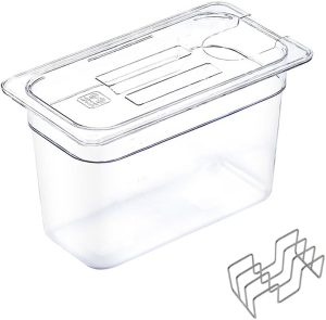 Zertylre Sous Vide Container 6L with Lid & Stainless Steel Sous Vide Rack Detachable Dividers Separator Compatible with Anova, Anova Nano, Joule, Instant Pot, Sous Vide Cookers (6L)