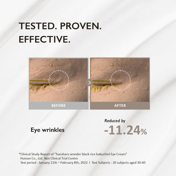 ⁦Haruharu Wonder Black Rice Bakuchiol Eye Cream 0.67 fl.oz (Pack of 2)⁩ - الصورة ⁦8⁩