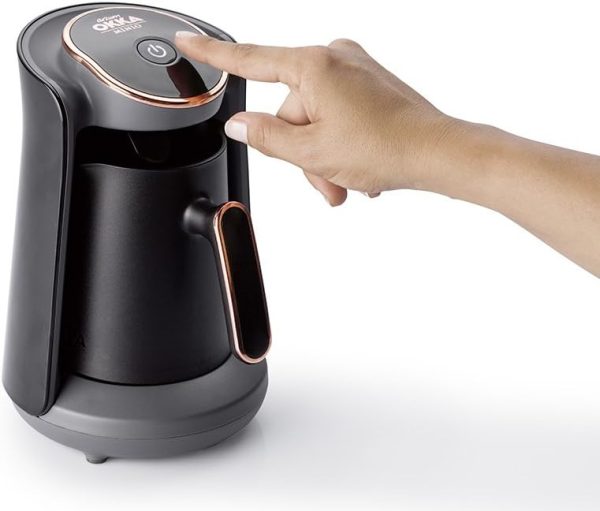 ⁦Arzum Okka Minio Turkish Coffee Machine, Black/Red, Ok004-N, min 2 yrs warranty⁩ - الصورة ⁦10⁩