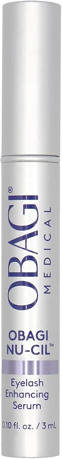 Obagi Nu-Cil Eyelash Enhancing Serum – Nourishing Lash Serum with Biotin for Thicker & More Defined-Looking Lashes – 0.1 oz