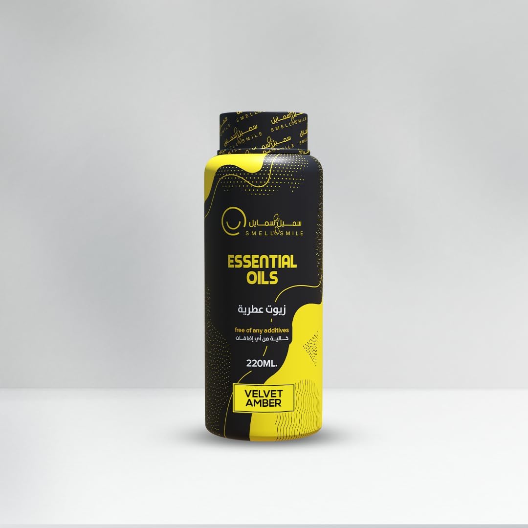 Smile & Smile Velvet Amber Fragrance Oil 220ml 1 Smile & Smile Velvet Amber Fragrance Oil 220ml