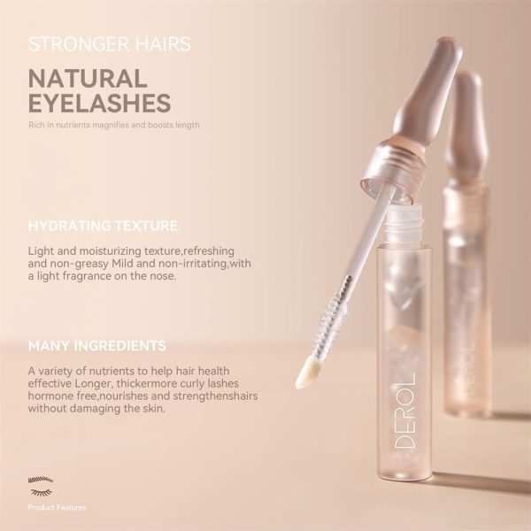 ⁦Eyelash Growth Serum | Lash Serum for Longer, Fuller, and Thicker Lashes | 3ML Eyelash Boosting Formula⁩ - الصورة ⁦3⁩