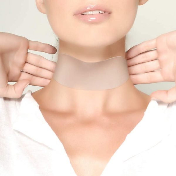 ⁦NALACAL 2PCS Wrinkle Pads, Reusable Silicone Neck Wrinkle Pad, Face Lift Stickers, Anti Wrinkle Patch for Neck Lines Removal Skin Care Anti-Wrinkle Anti-AgeingTreatment Eliminate Prevent Neck Wrinkles⁩ - الصورة ⁦5⁩