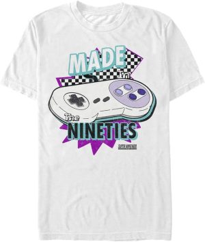 Nintendo mens 90s Made T-Shirt