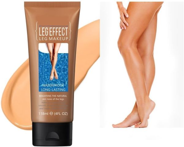 Waterproof Body Foundation & Leg Makeup - Long-Lasting No Transfer Foundation for Varicose Veins, Scars, and All Skin Tones (Dermablend Leg and Body Makeup)