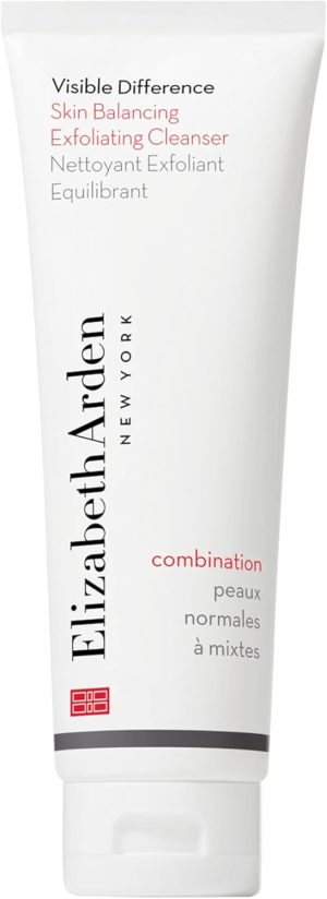 Elizabeth Arden Visible Difference Skin Balancing Exfoliating Cleanser for Women, 4.2 oz