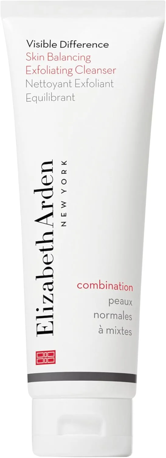 Elizabeth Arden Visible Difference Skin Balancing Exfoliating Cleanser for Women, 4.2 oz