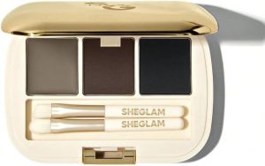SHEGLAM Expert Eyebrow Palette Makeup With Small Brush - 102 Ash Brown