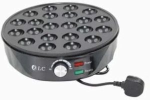 DLC Mini Pancake Maker 1000 W | Bakes 22 Small Pancakes