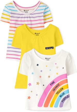 KYDA KIDS Antibacterial Girl's Cotton Tshirt