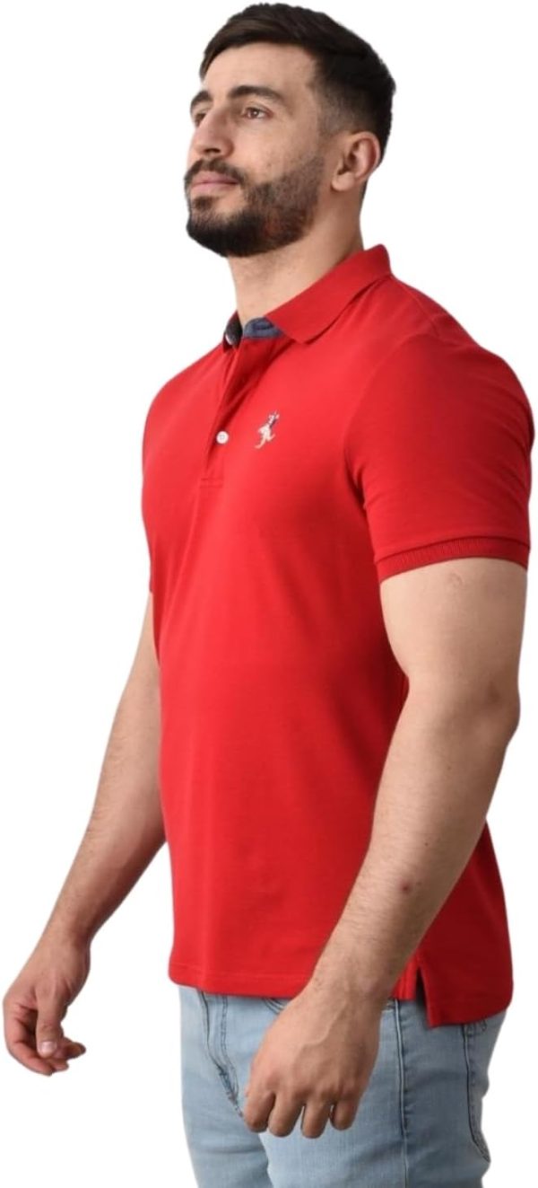 ⁦GIORDANO Men's 01014206 Rider Polo⁩ - الصورة ⁦2⁩