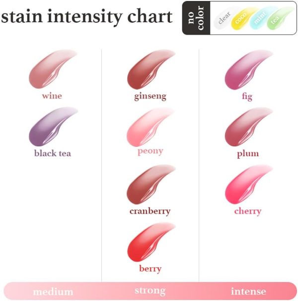 ⁦NOONI Korean Vegan Appleseed Lip Oil - Applepeony | Long-Lasting, Moisturizing, Plumping, Revitalizing for Dry Lips, Waterproof, No Peel Off, Hydrating, Nourishing Crystal Clear, 0.12 FL Oz⁩ - الصورة ⁦4⁩