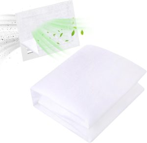 THE WHITE SHOP Air Vent Filter, 23.5" X 118" Vent Filters Paper Anti Dust Net Strainer Air Conditioner Vent Filtration Air Quality Improvement Filter Replacement For HVAC AC And Heating Intake