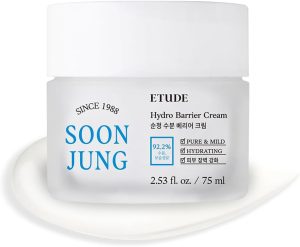 Etude House Moisturizing and Soothing Soonjung Hydro Barrier Cream 75ml (New Version) for Face