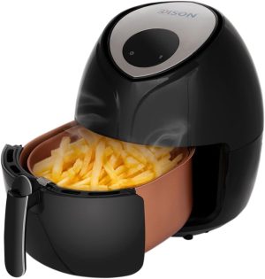 Edison Electric Jumbo Fryer XL Black Digital 5.5L 1800W 6285360244880